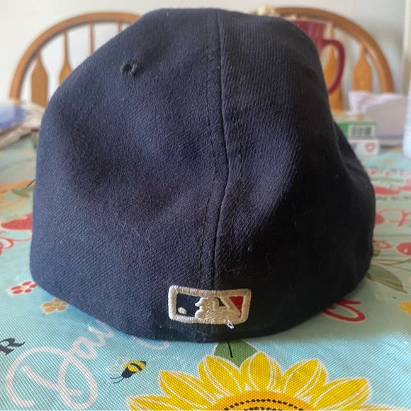 Atlanta Braces  Navy and Red Fitted Hat - Picture 2 of 4